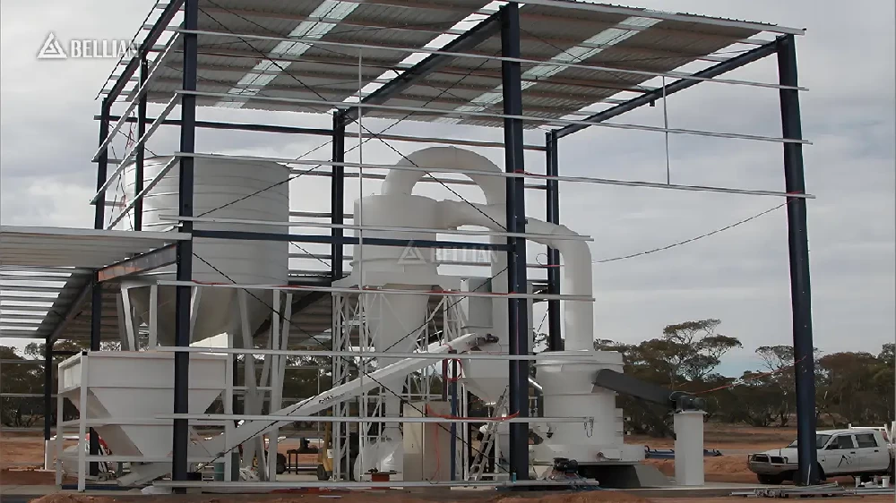 Australia 5R4121 Raymond Mill Limestone Powder Plant, 3.5t/h