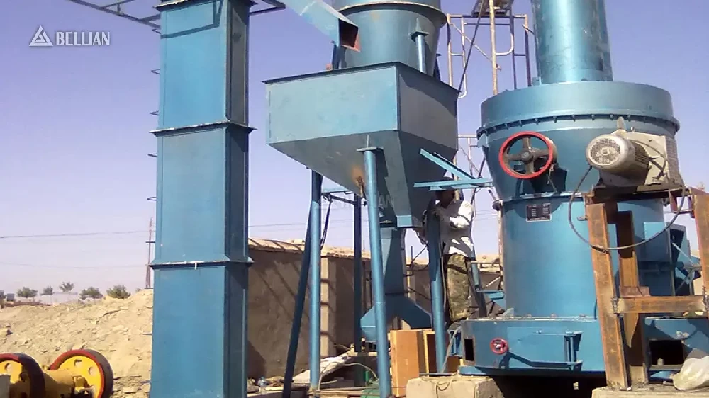 South Africa 10t/h Limestone Powder Grinding Plant