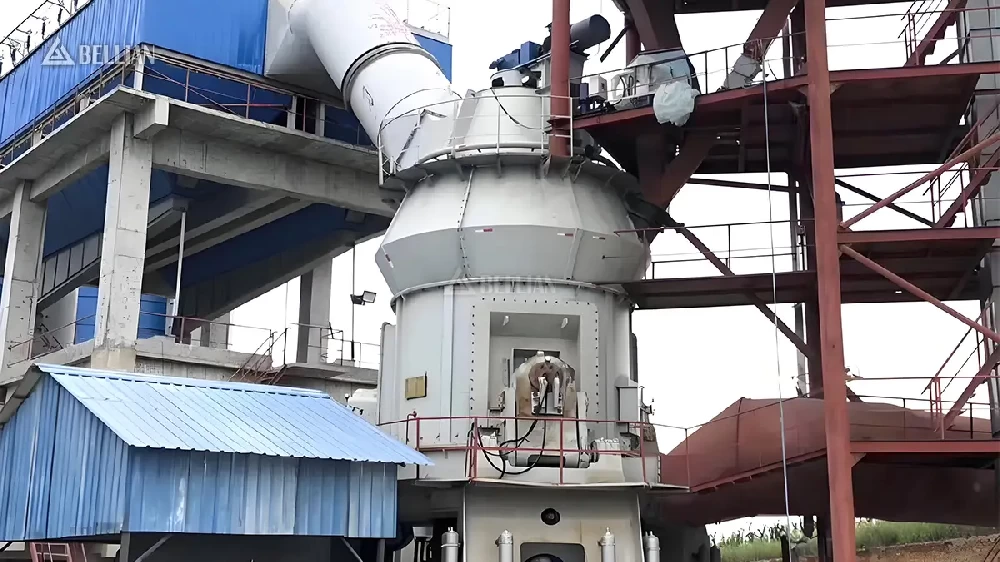 Brazil 24t/h Vertical Roller Mill Limestone Powder Production Line